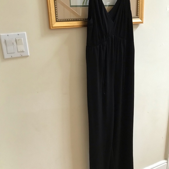 Black pant suit one piece size Small - Picture 2 of 6